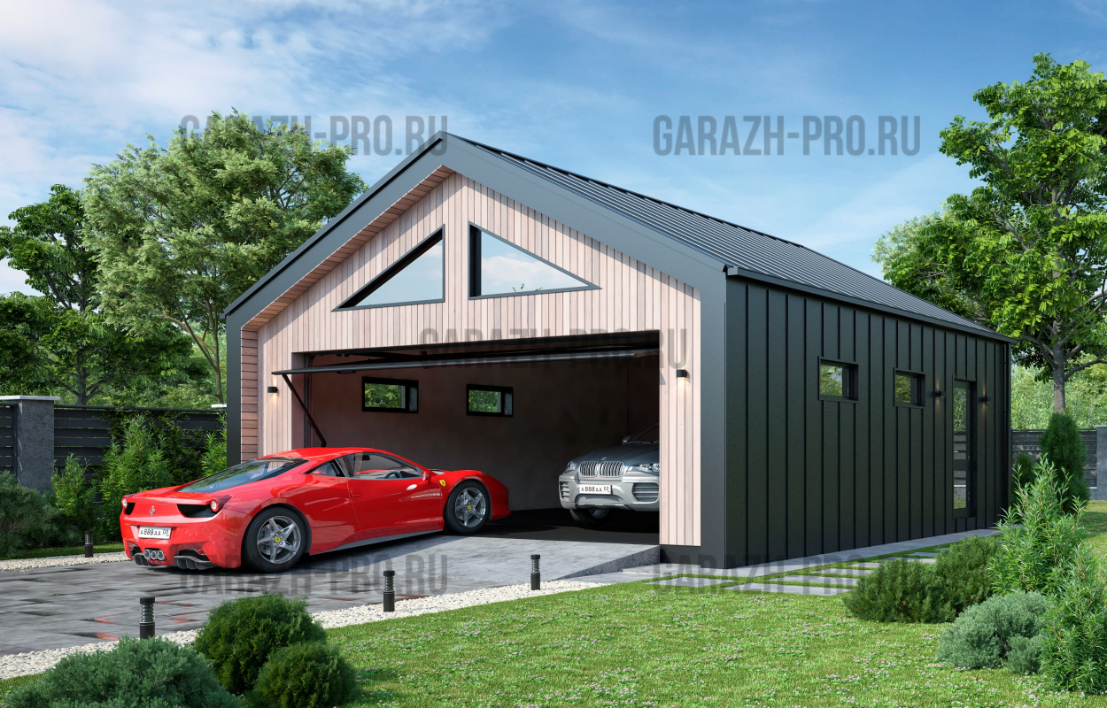 Гараж Барнхаус 8х10