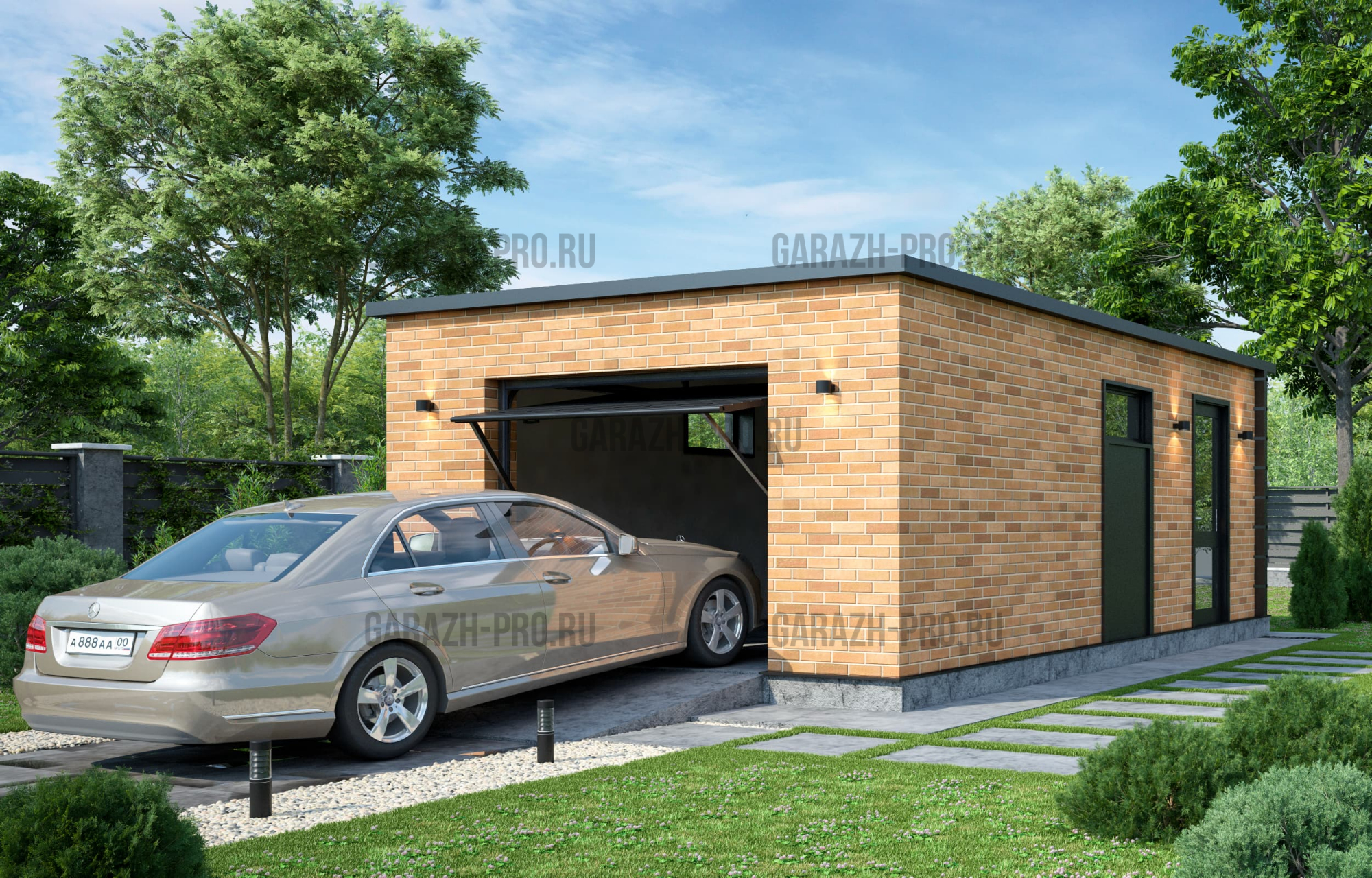 Гараж Хайтек 5х9