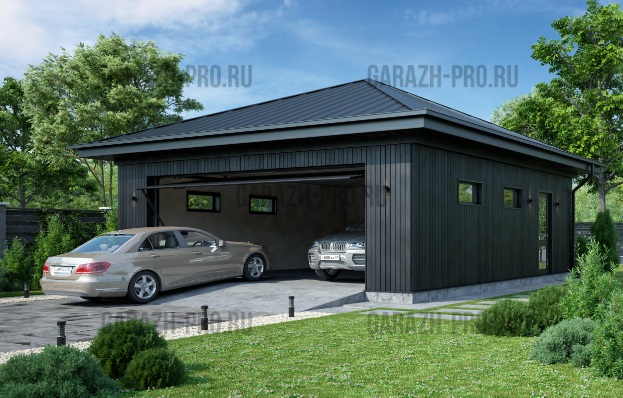 Классический гараж 7х7