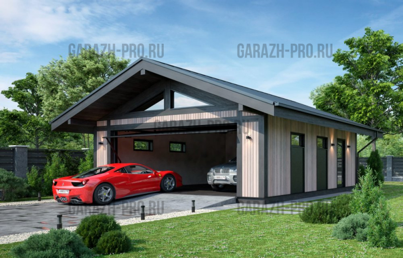 Гараж Шале 7х10