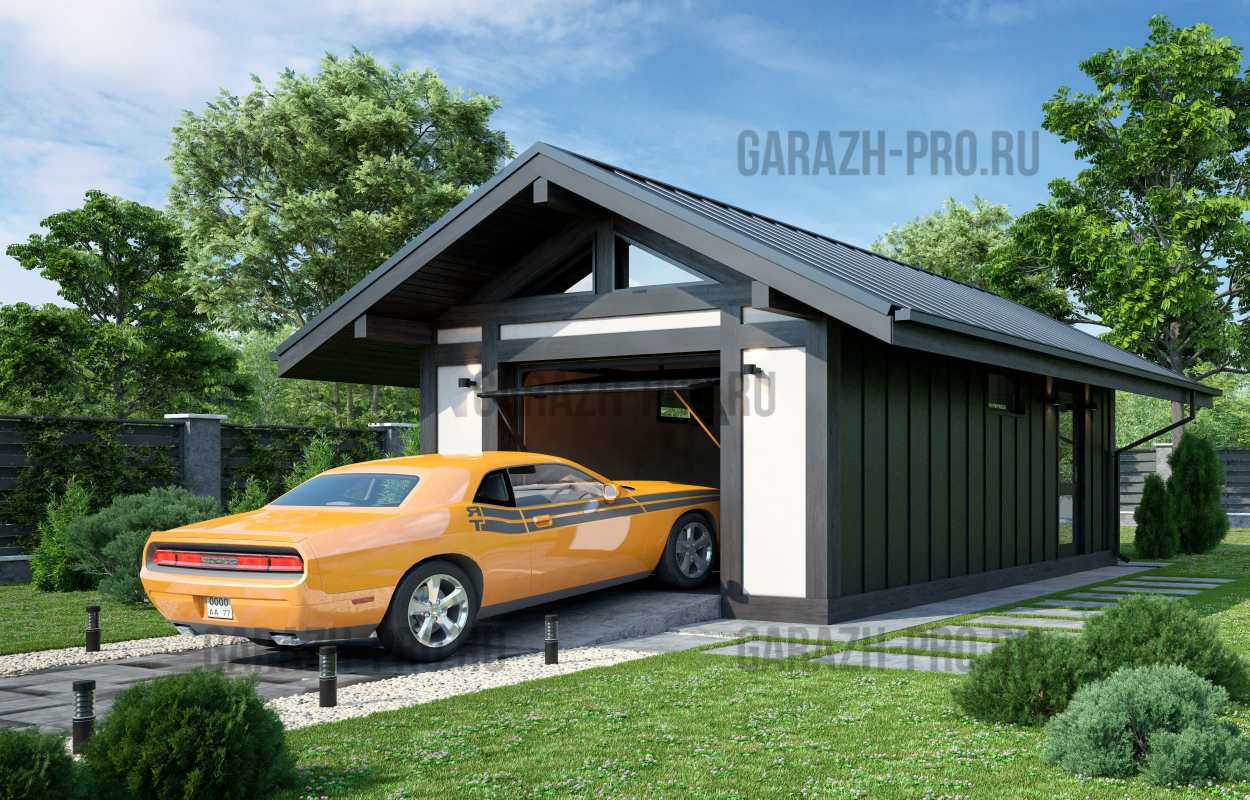Гараж Шале 5х7