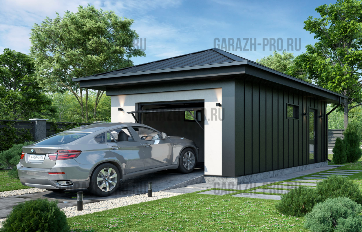 Классический гараж 5х7