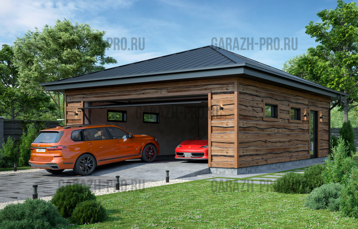 Классический гараж 7х9