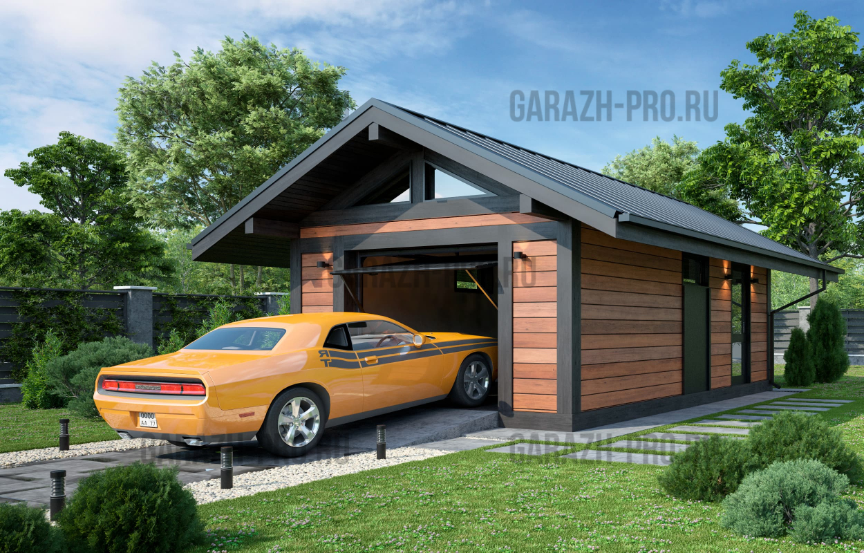 Гараж Шале 5х7