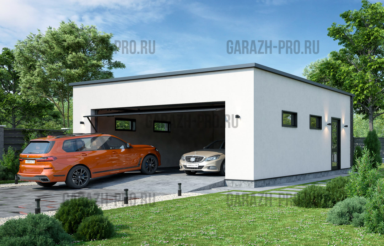 Гараж Хайтек 8х10