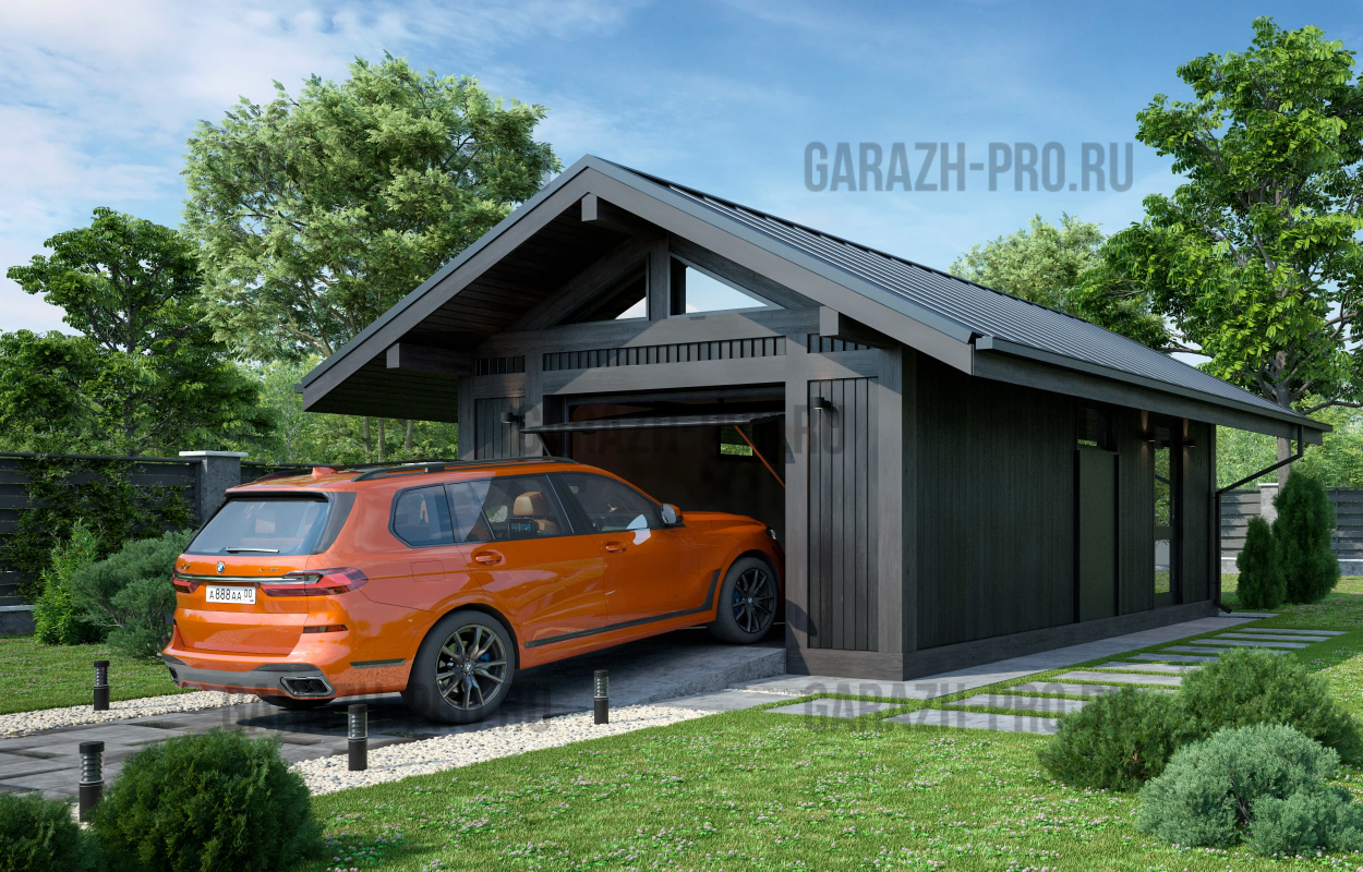 Гараж Шале 6х6