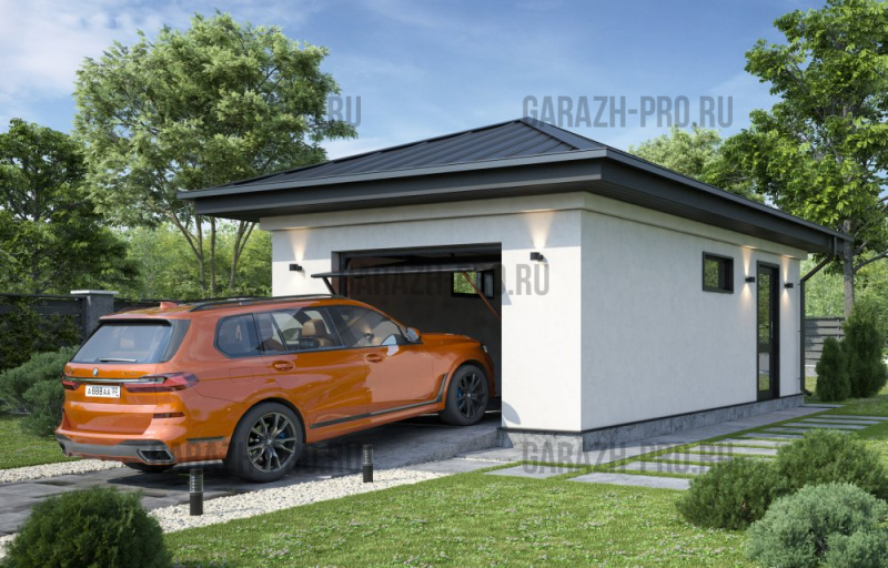 Классический гараж 3х5