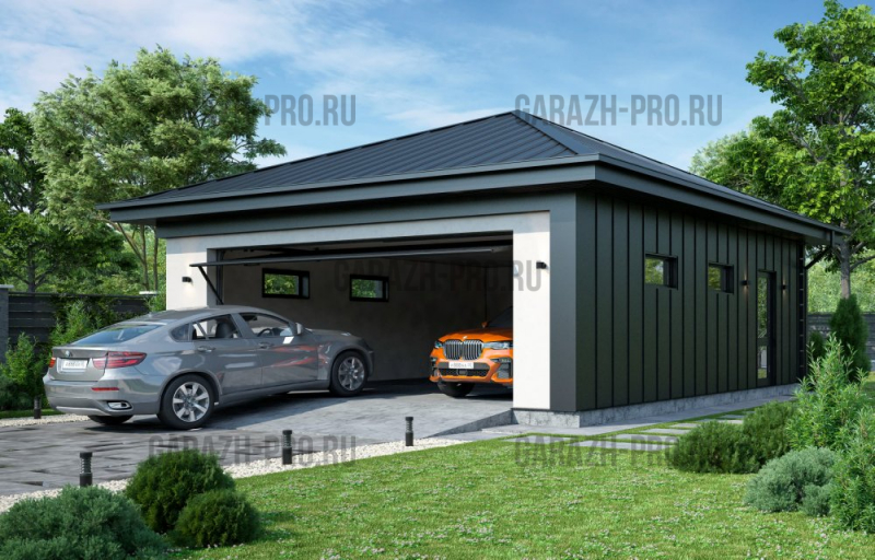 Классический гараж 6х9