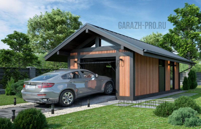 Гараж Шале 5х5