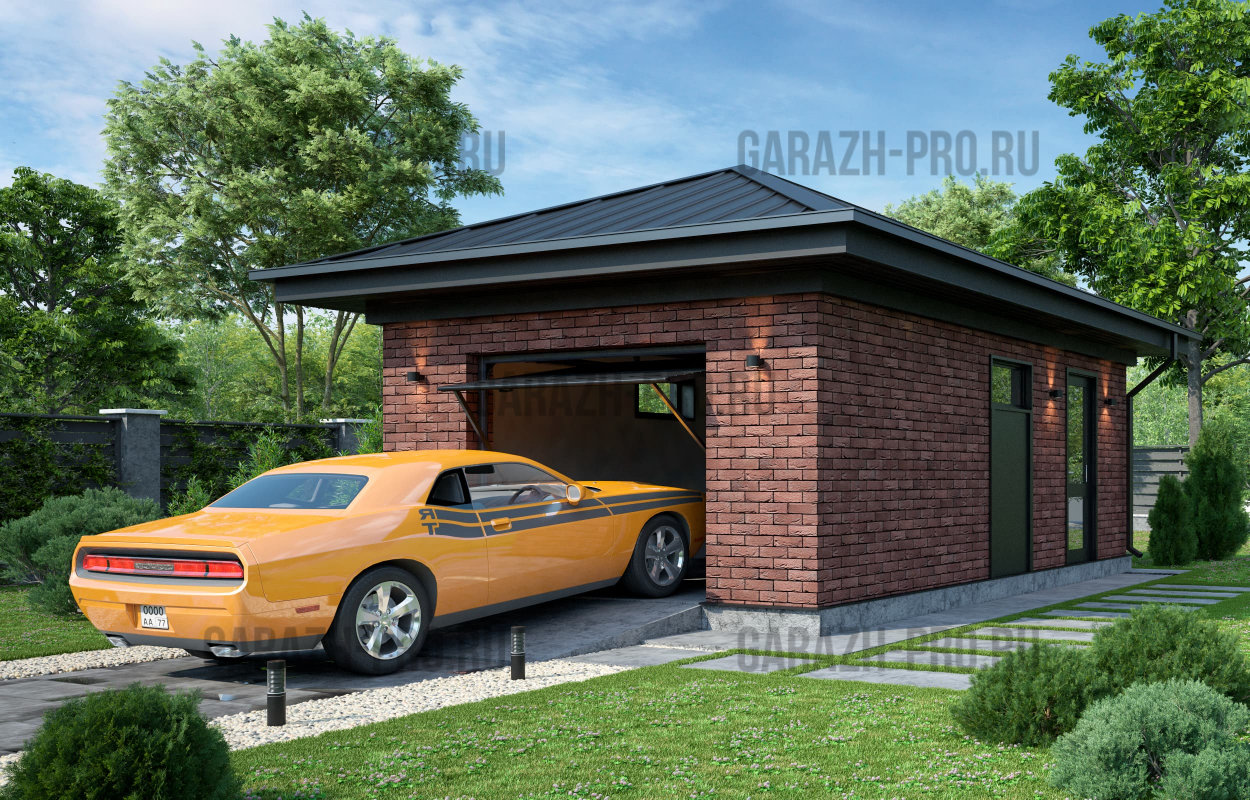 Классический гараж 6х6