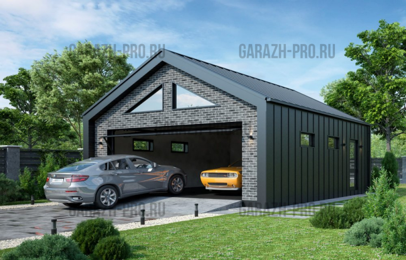 Гараж Барнхаус 6х12