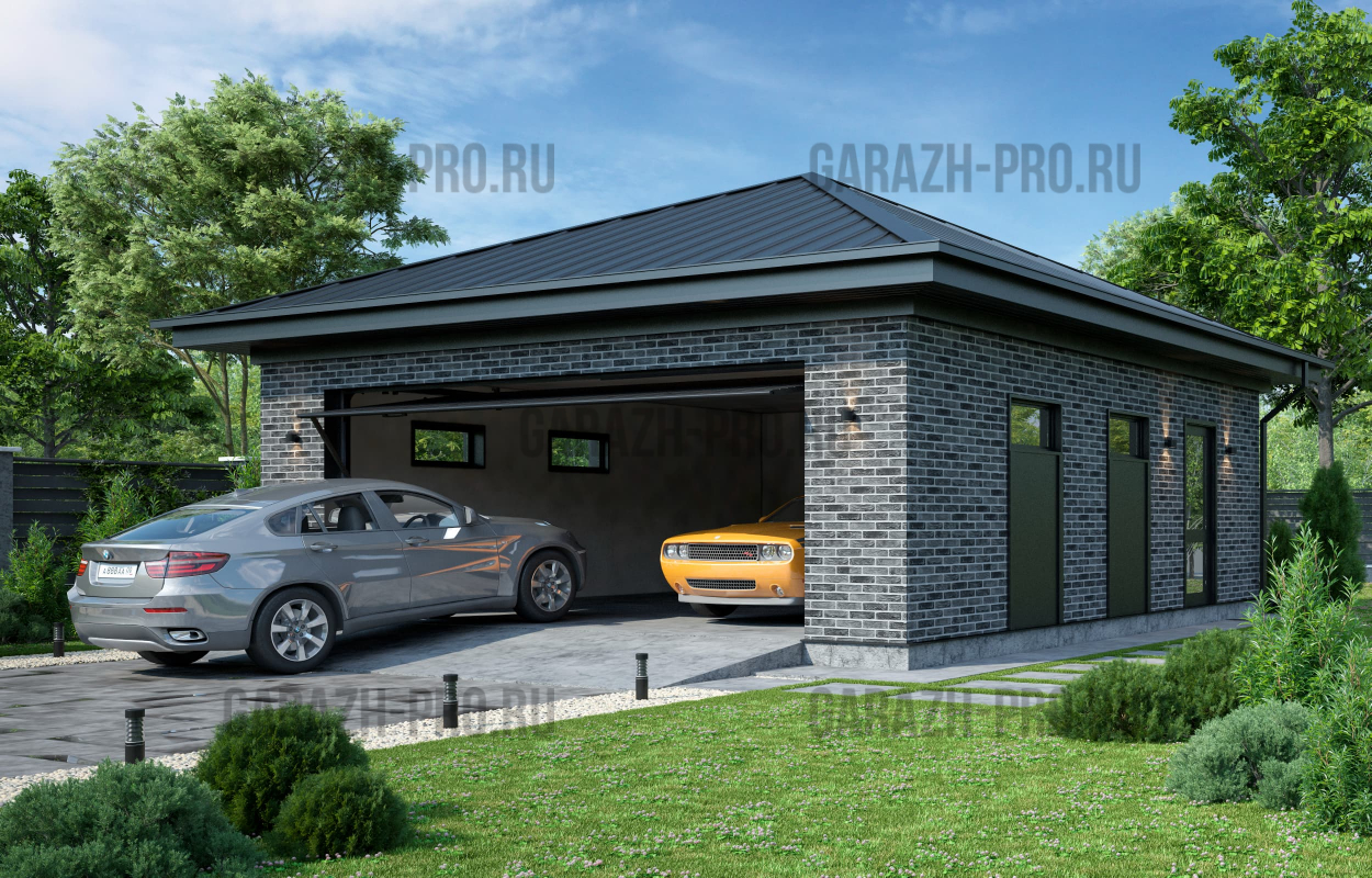 Классический гараж 7х9