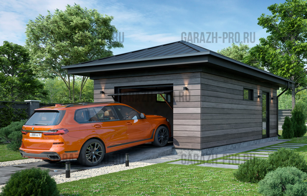 Классический гараж 5х7