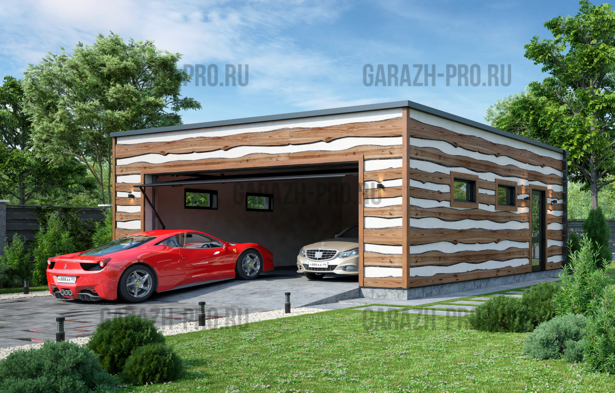 Гараж Хайтек 7х12
