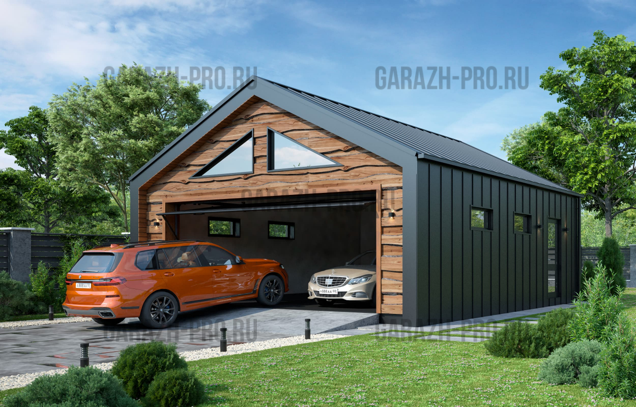 Гараж Барнхаус 8х12