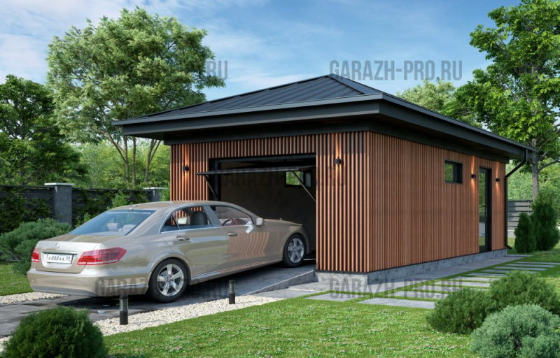 Классический гараж 5х7