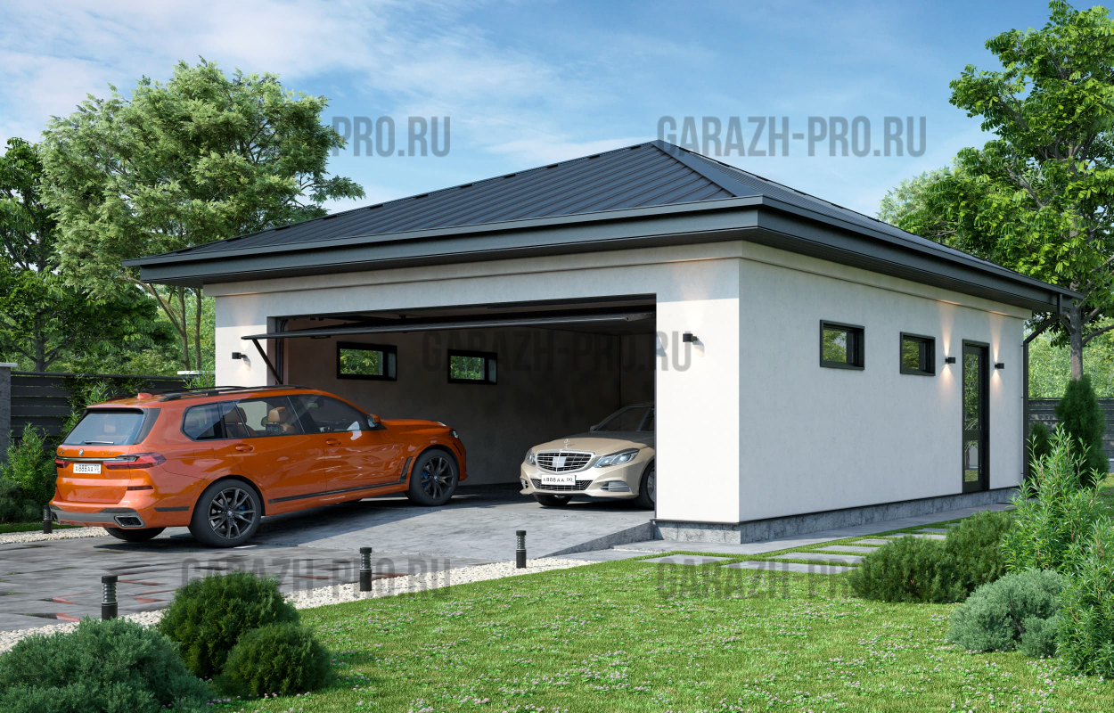 Классический гараж 6х12