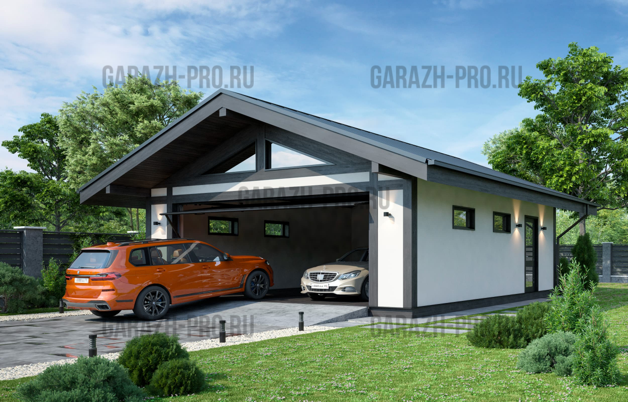 Гараж Шале 8х10