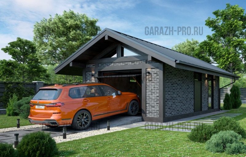 Гараж Шале 4х5