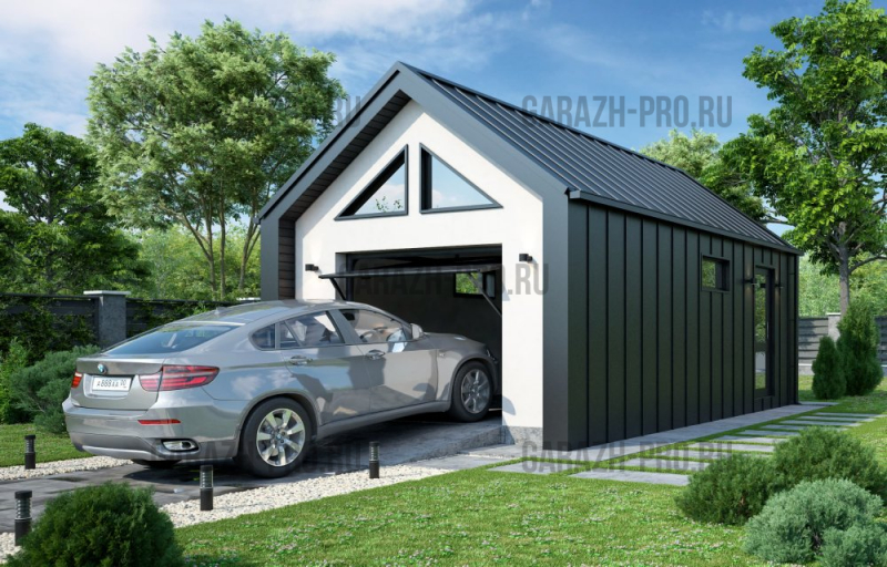 Гараж Барнхаус 6х6