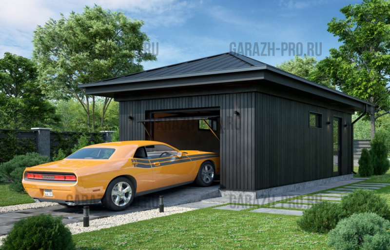 Классический гараж 4х8