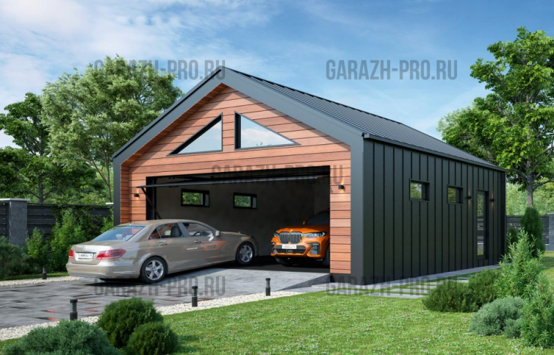 Гараж Барнхаус 8х12
