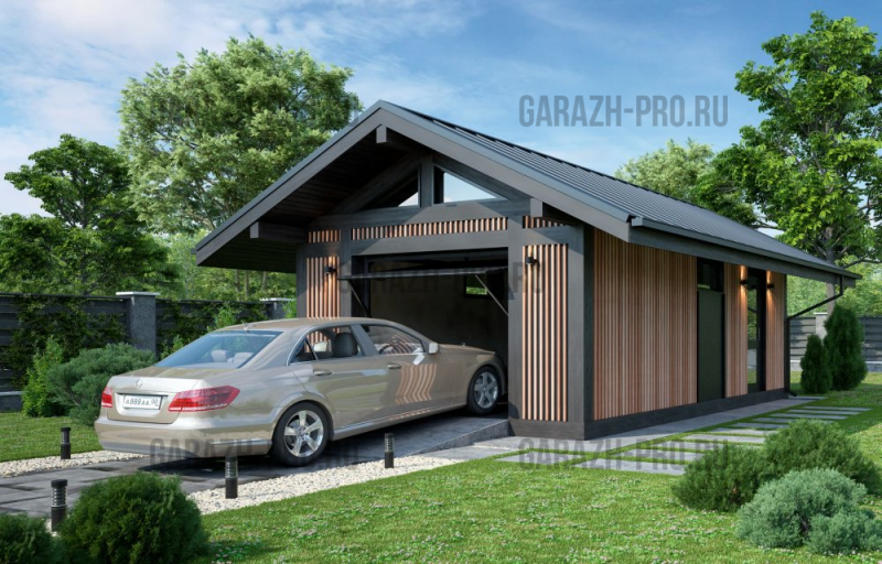 Гараж Шале 5х7