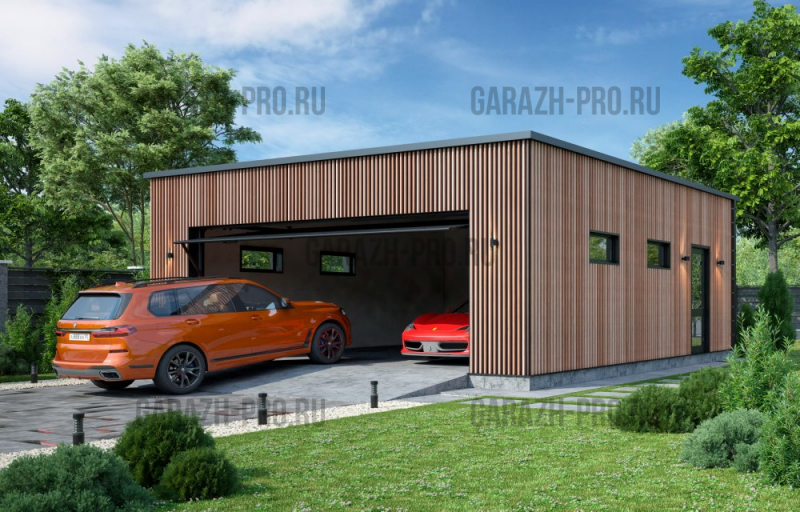 Гараж Хайтек 7х12