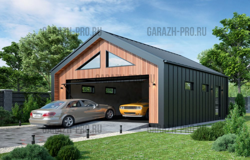 Гараж Барнхаус 8х9