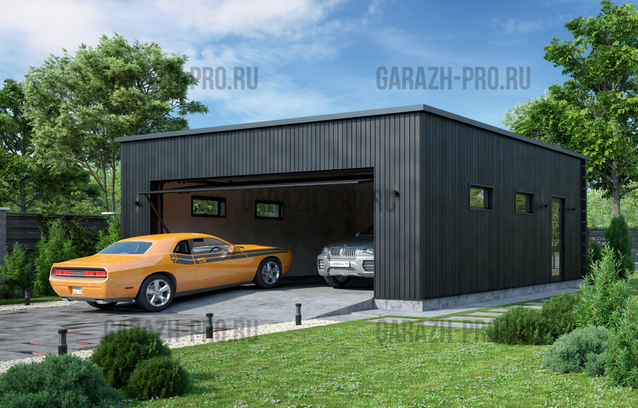 Гараж Хайтек 6х12