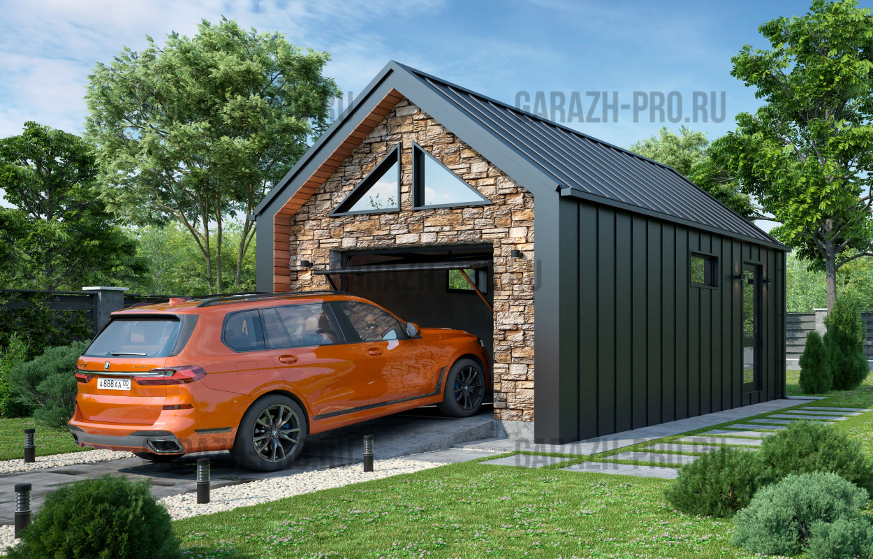 Гараж Барнхаус 6х7