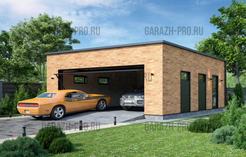 Гараж Хайтек 7х7