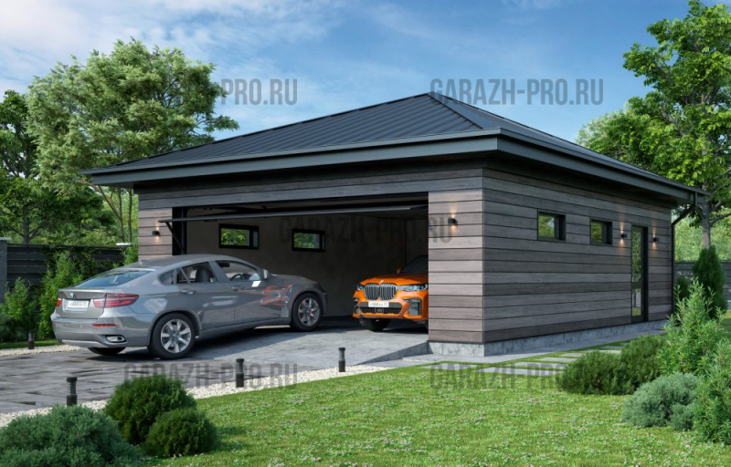 Классический гараж 8х10