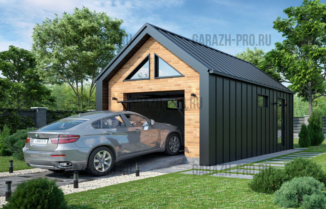 Гараж Барнхаус 3х8