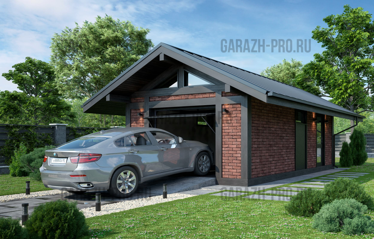 Гараж Шале 6х6