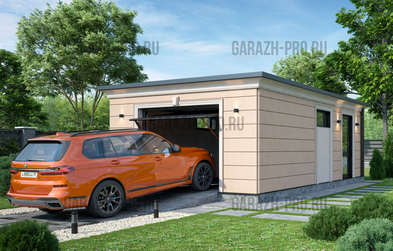 Гараж Хайтек 6х6