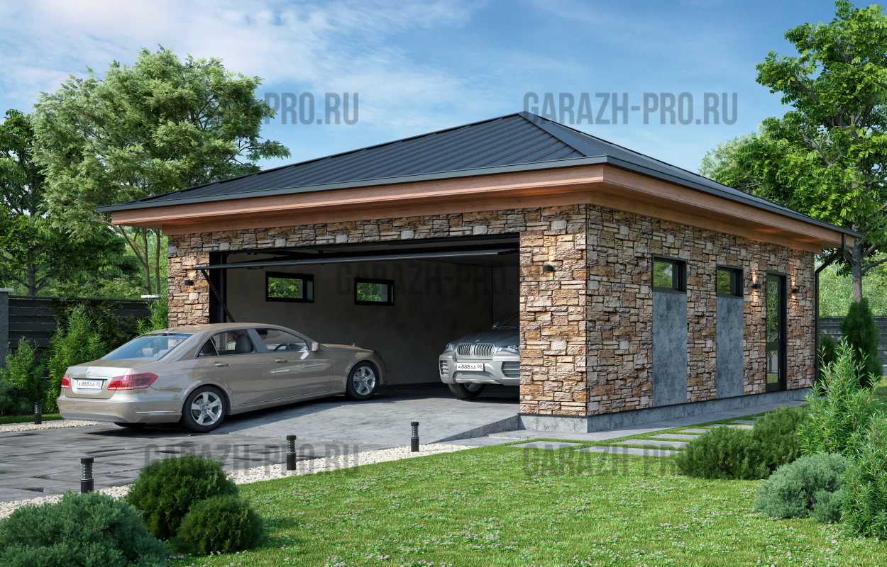 Классический гараж 6х9