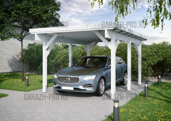 Навес 5х3,5 на 1 авто