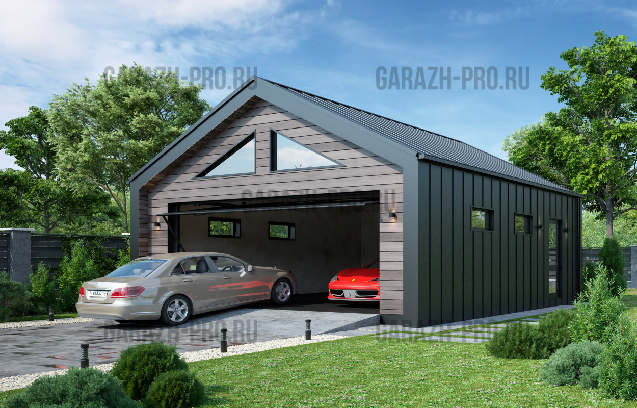 Гараж Барнхаус 8х9
