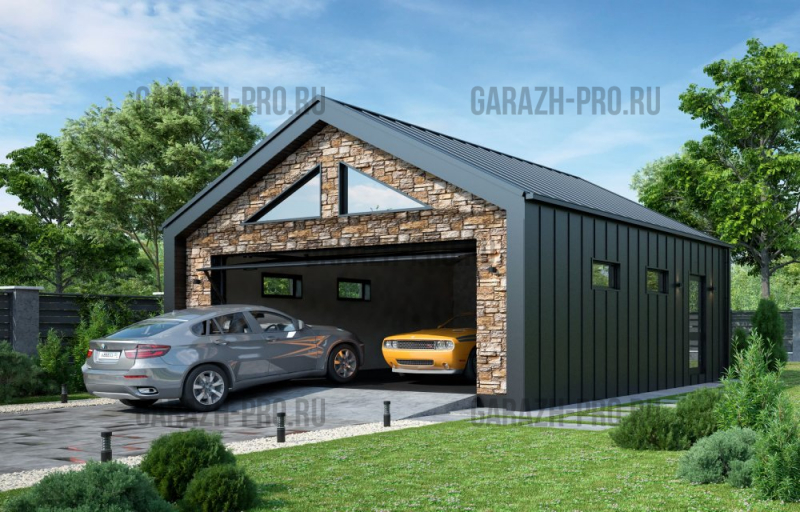 Гараж Барнхаус 7х9