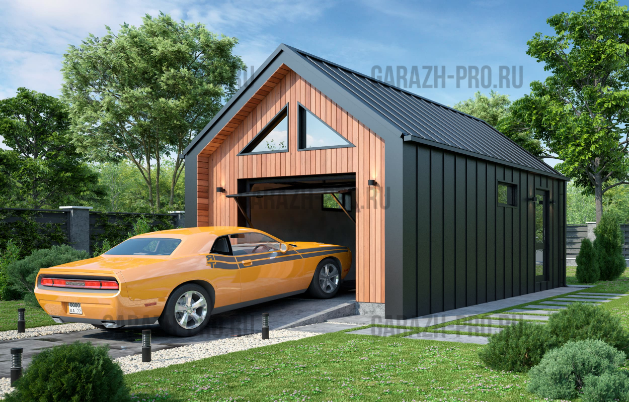 Гараж Барнхаус 6х7