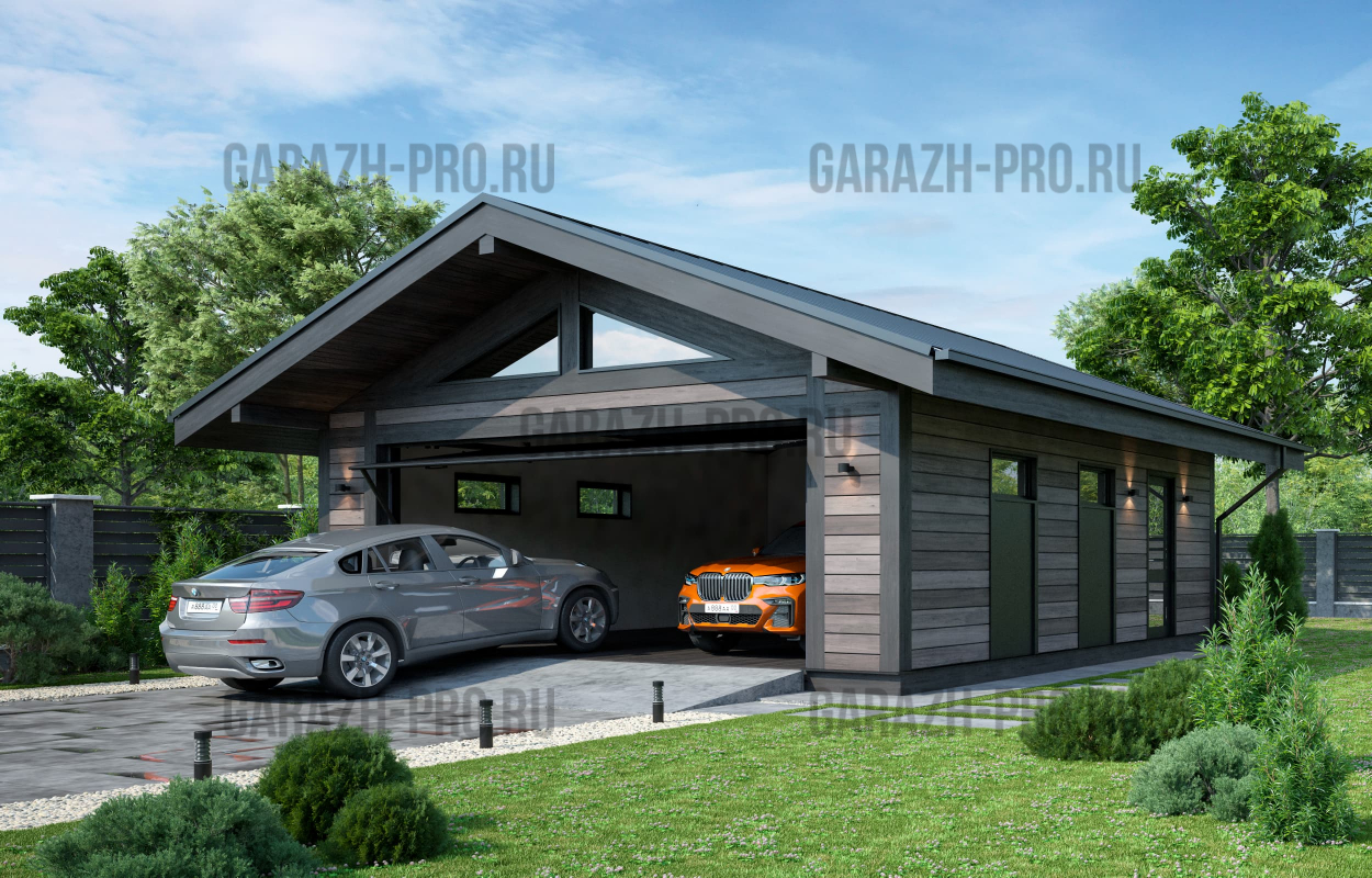 Гараж Шале 7х7
