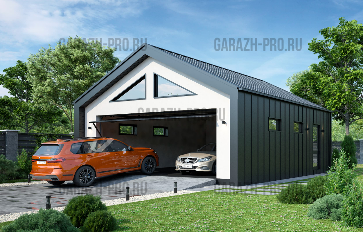 Гараж Барнхаус 6х12