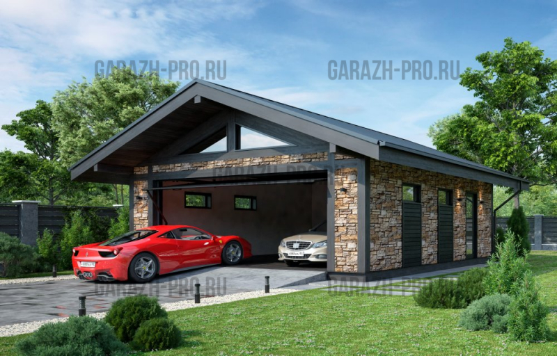 Гараж Шале 7х9