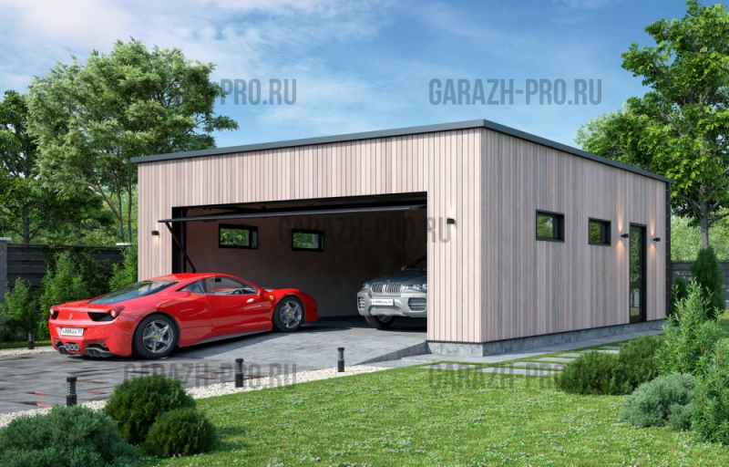 Гараж Хайтек 8х8